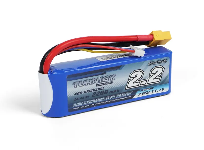 Turnigy 2200mAh 3S 40C LiPo (SKU 9067110030)